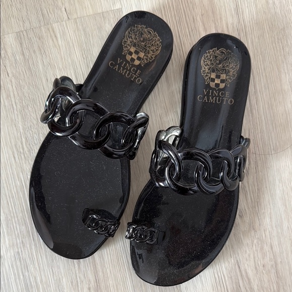 Brand NEW Vince Camuto Black Women's Sandals - Picture 2 of 4